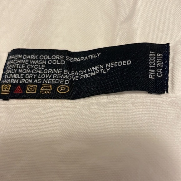 Nautica men’s classic fit ocean washed button down shirt size 16.5 - Picture 4 of 6